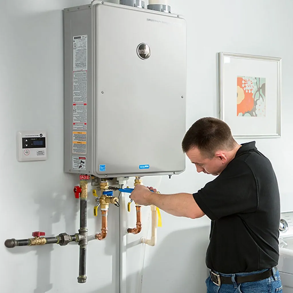 tankless water heater repair in Little falls, MN